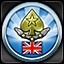 An achievement card