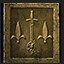 An achievement card