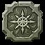 An achievement card