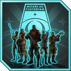 An achievement card