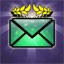An achievement card