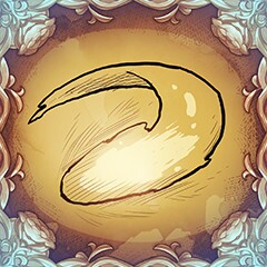 An achievement card
