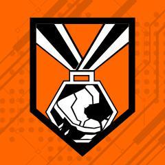 An achievement card