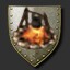 An achievement card
