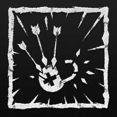 An achievement card