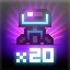 An achievement card