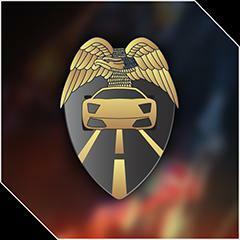 An achievement card