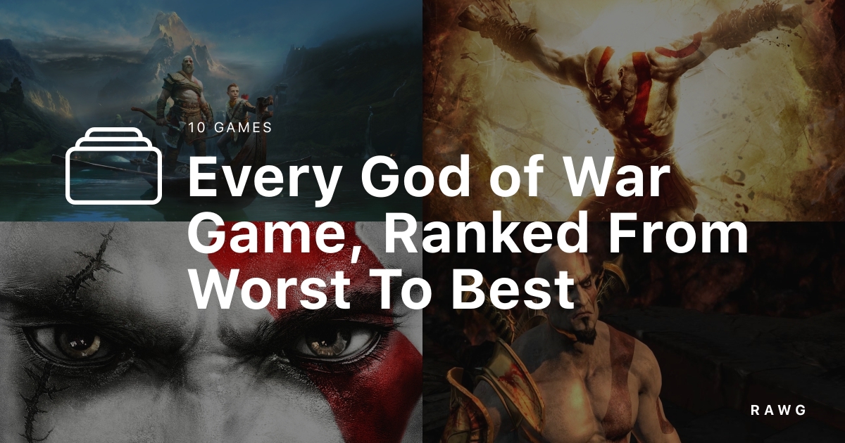 Every God of War Game, Ranked Worst To Best