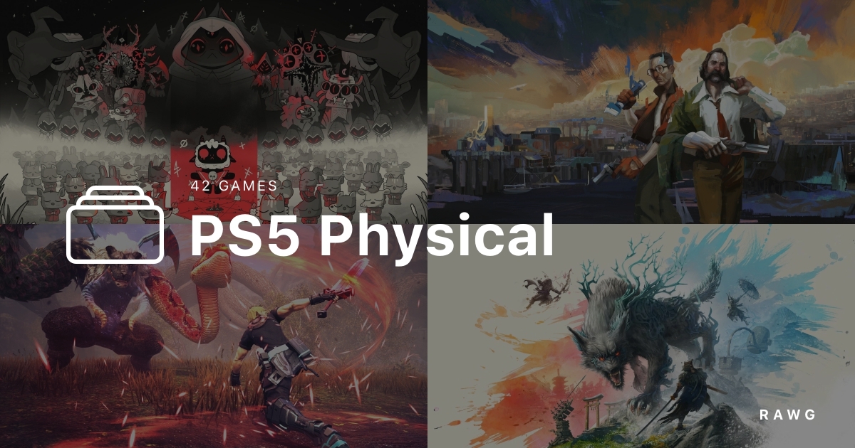 PS5 Physical - a list of games by SPOT_THIS on RAWG