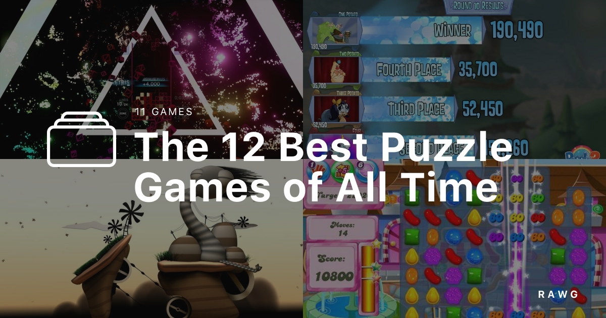 The 12 Best Puzzle Games of All Time a list of games by RAWG
