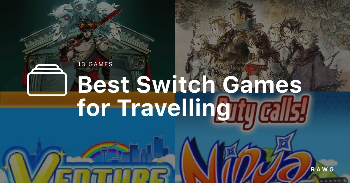 Best Switch Games for Travelling a list of games by Reiji Riho on RAWG