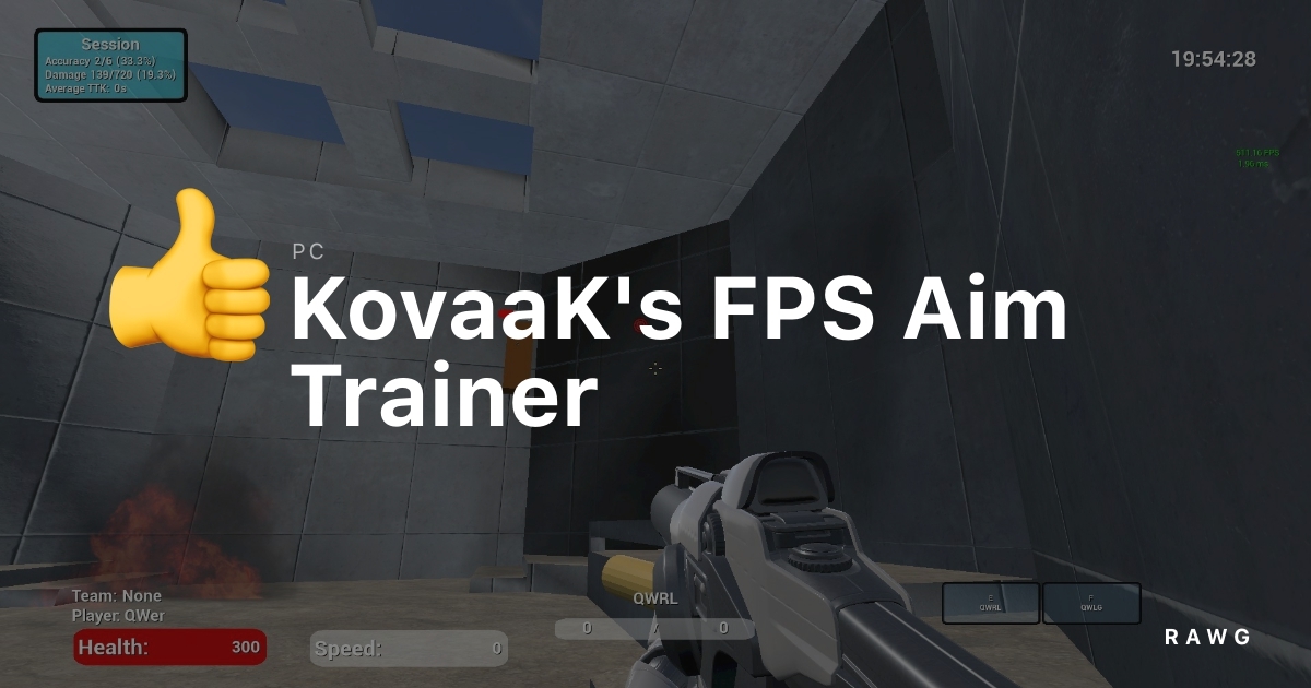 Review Of The Game Kovaak S Fps Aim Trainer By On Rawg