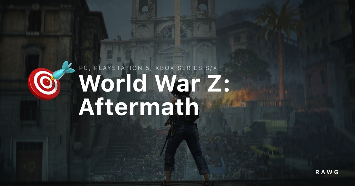  World War Z: Aftermath - PlayStation 5 : Video Games