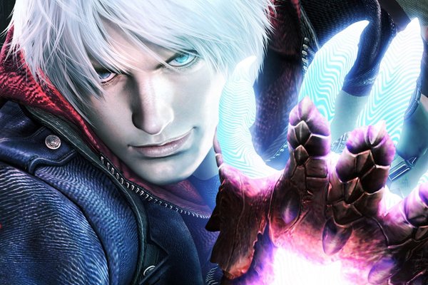 Dante Portrait Art - Devil May Cry 3: Dante's Awakening Art Gallery