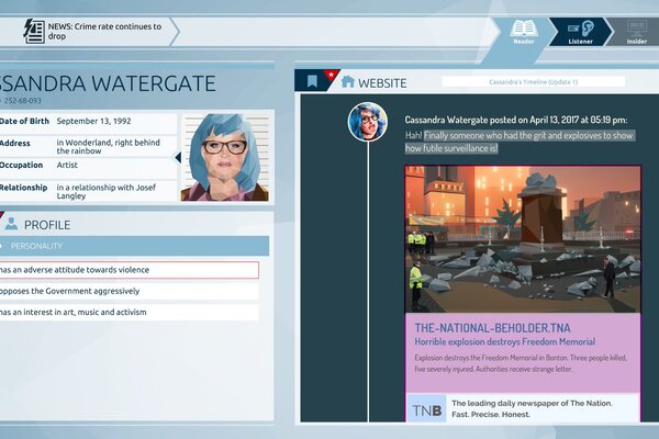 Orwell: Keeping an Eye On You
