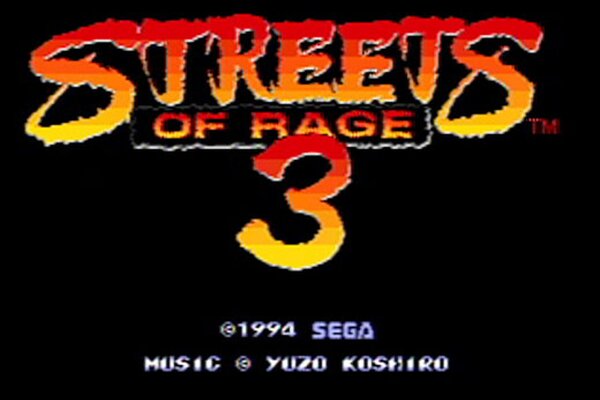 Streets of Rage 3