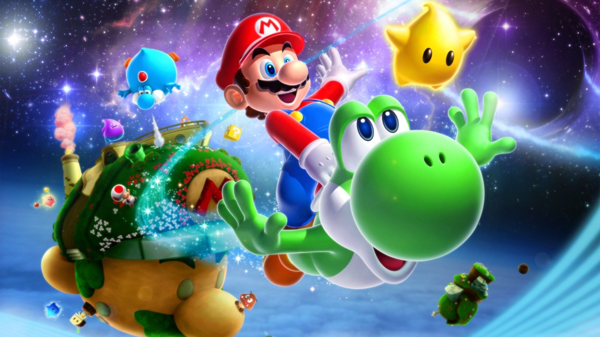 Вся информация об игре Super Mario Galaxy 2: дата выхода на Wii, Wii U читы...