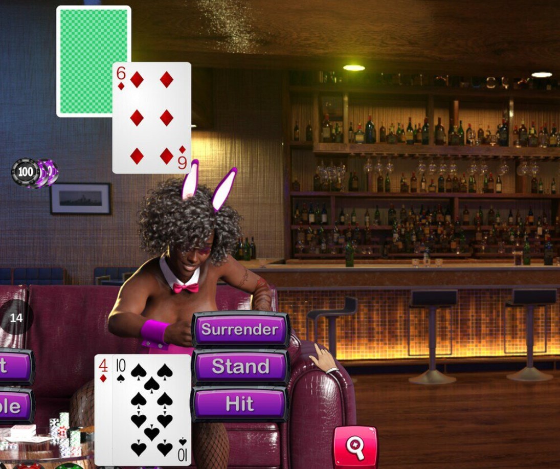 Strip Black Jack - Sex Bunny