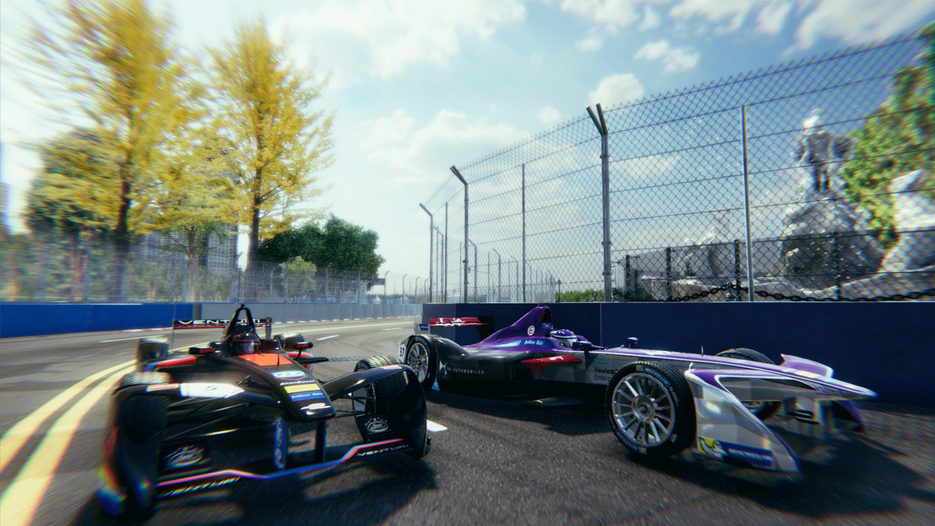 Formula E powered by Virtually Live