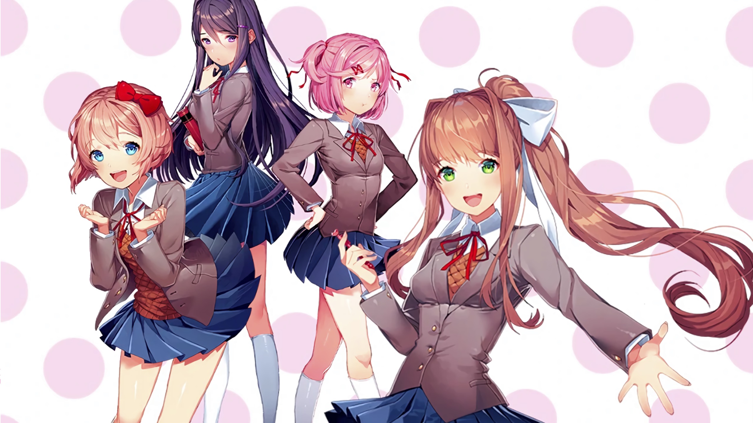 doki doki literature club - online puzzle