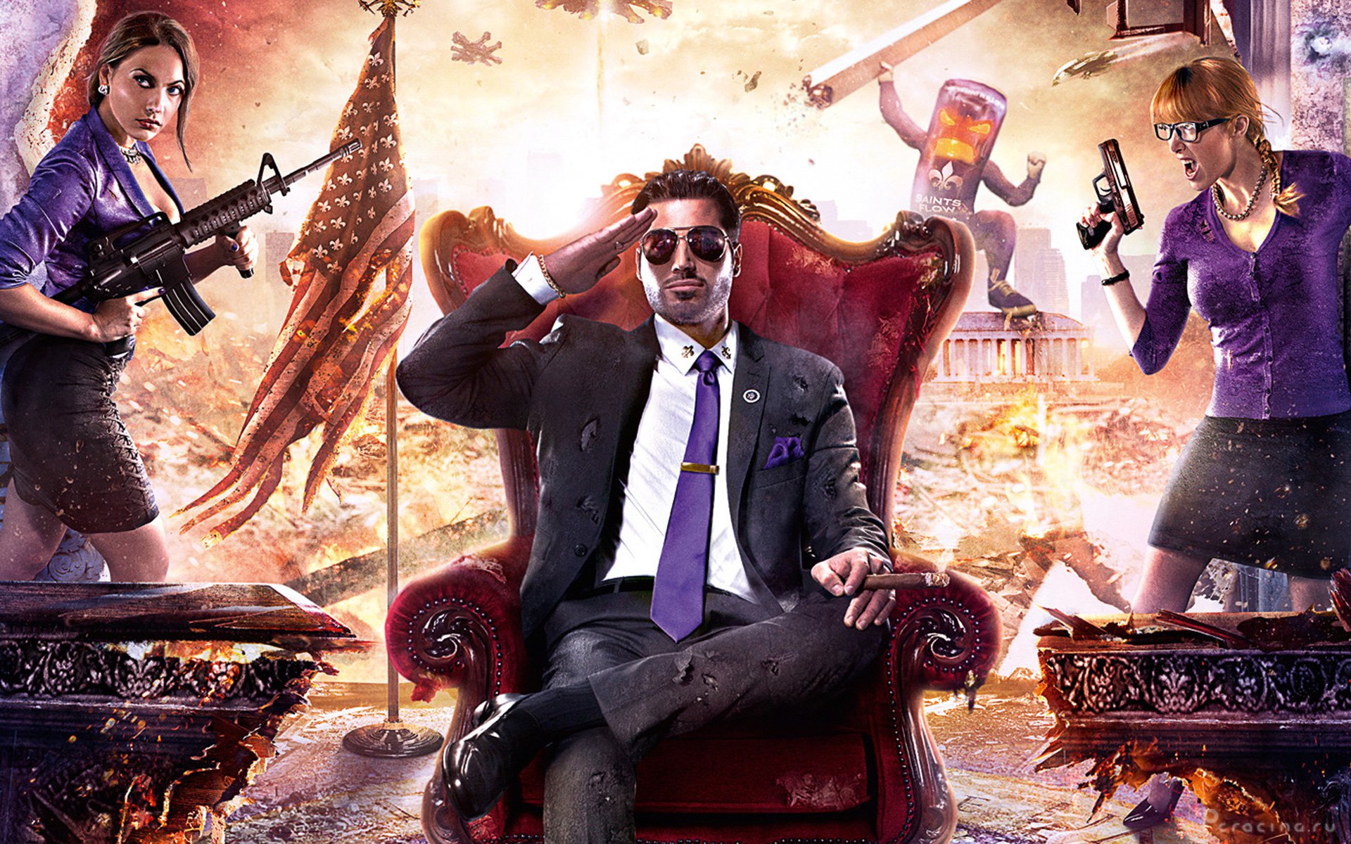 Saints Row IV release date videos screenshots reviews on RAWG