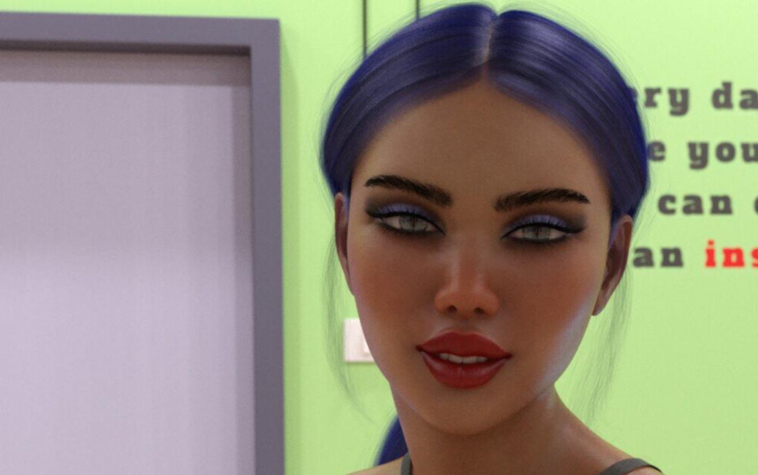 Futanari Sex - The Gym