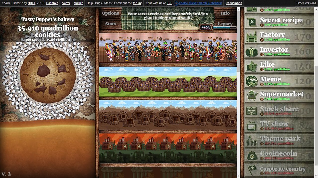 Cookie Clicker release date, videos, screenshots, reviews on RAWG