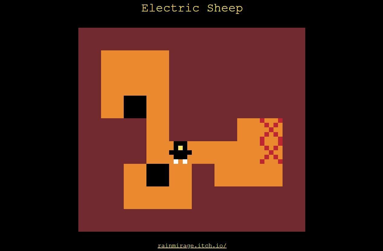 Electric sheep последняя версия. Electric Sheep игра. Electric Sheep. Electric Sheep UI.