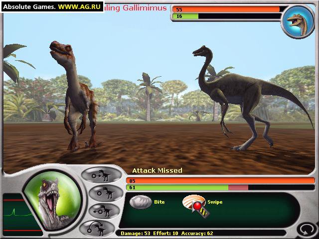 Jurassic Park: Dinosaur Battles (2002) - PC Game