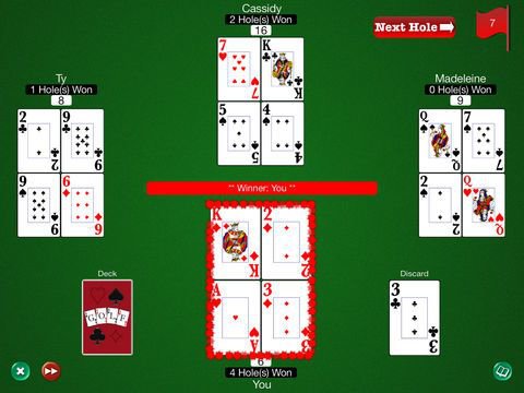 five man golf betting games with cards