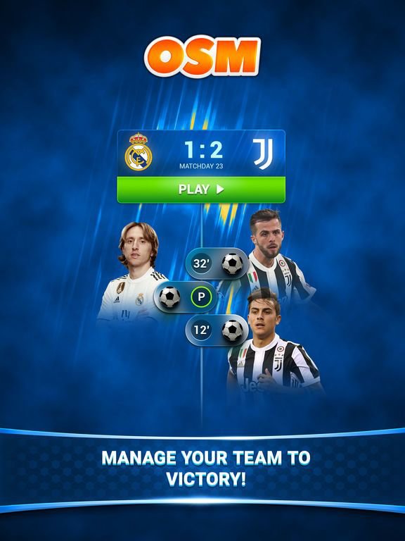 Play Online Soccer Manager OSM for free without downloads