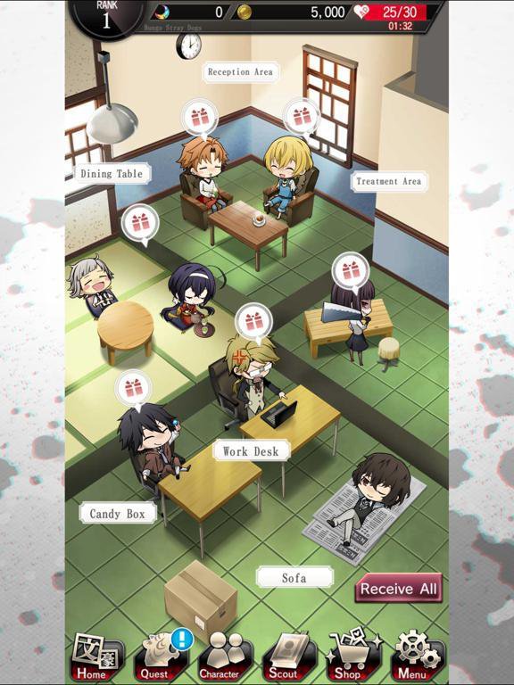Ability Fling Puzzle Game Bungo Stray Dogs: Tales of the Lost