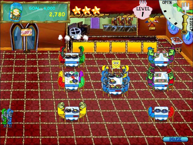 SpongeBob SquarePants Diner Dash - Play Thousands of Games - GameHouse