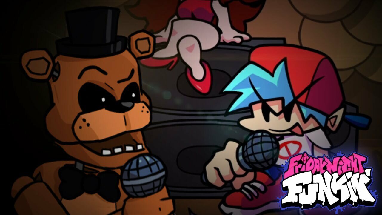 Boy Friend Boss in FNaF World! Friday Night Funkin + FNaF! (Mod) 