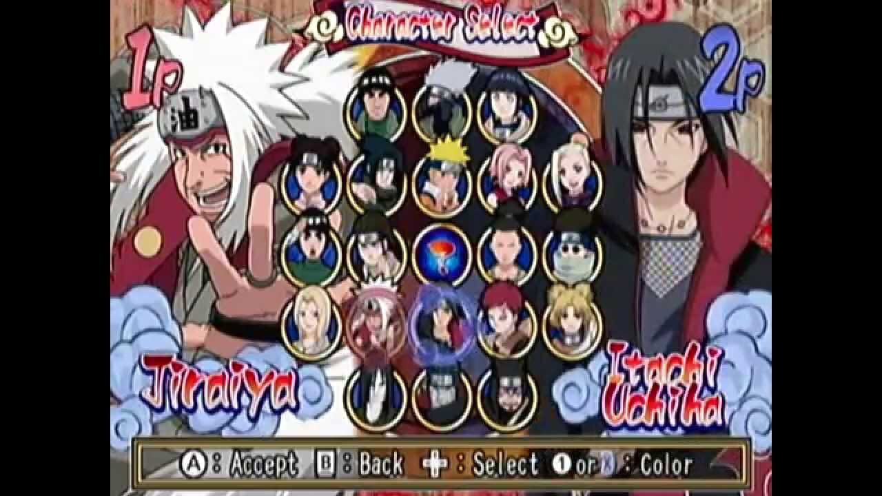 Naruto: Clash of Ninja Revolution – European Version, Wii