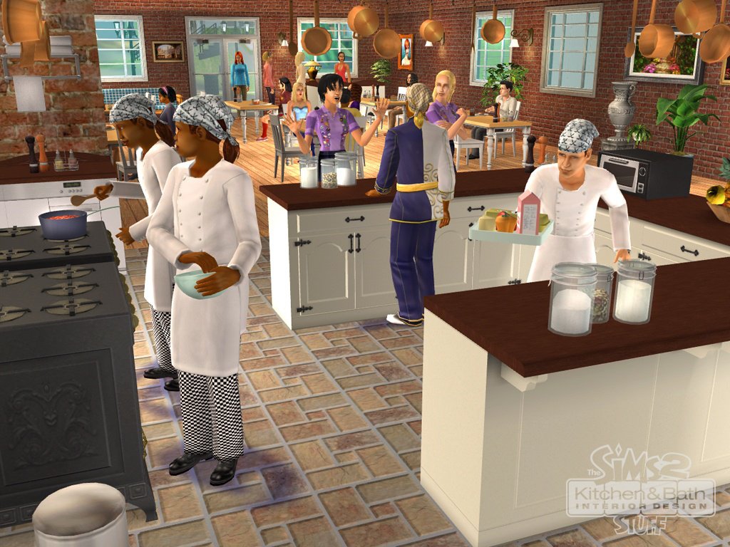 the sims 2 kitchen and bath in