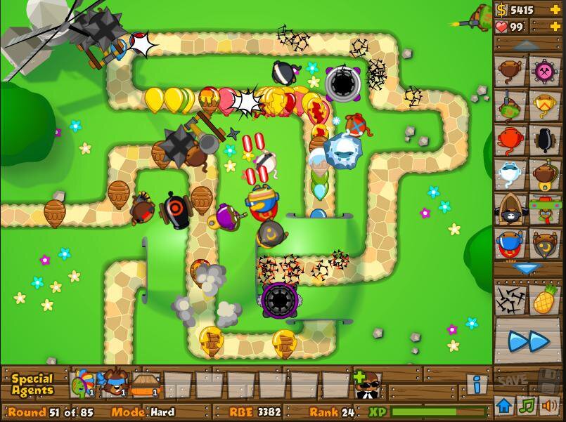 Bloons Tower Defense 2 - Play Online on SilverGames 🕹️