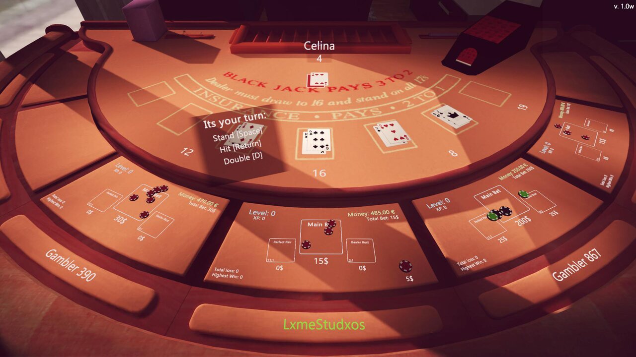 Fake gambling simulator