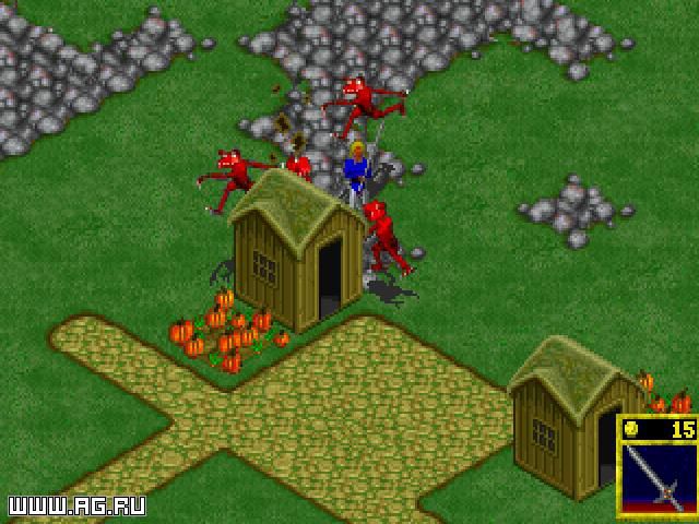 The Horde gameplay (PC Game, 1994) 