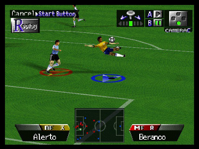 International Superstar Soccer 2000 Nintendo 64 Game