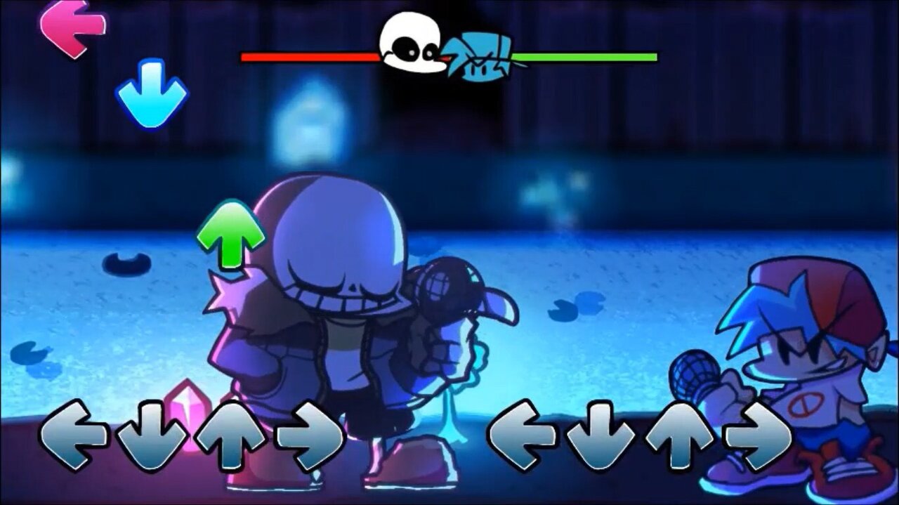 vs underpants sans (beta) [Friday Night Funkin'] [Mods]