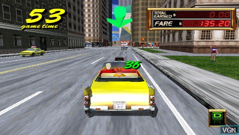 Crazy Taxi: Fare Wars - Sony PSP