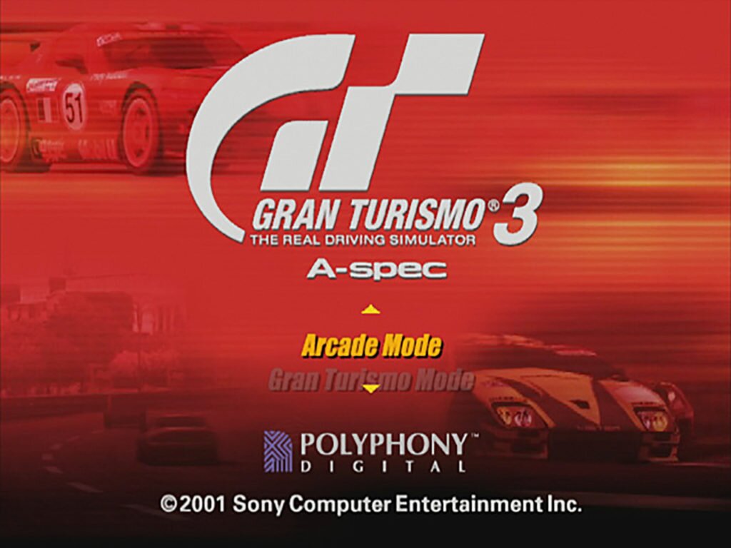 Gran Turismo 3 - A-spec ROM (ISO) Download for Sony Playstation 2 / PS2 