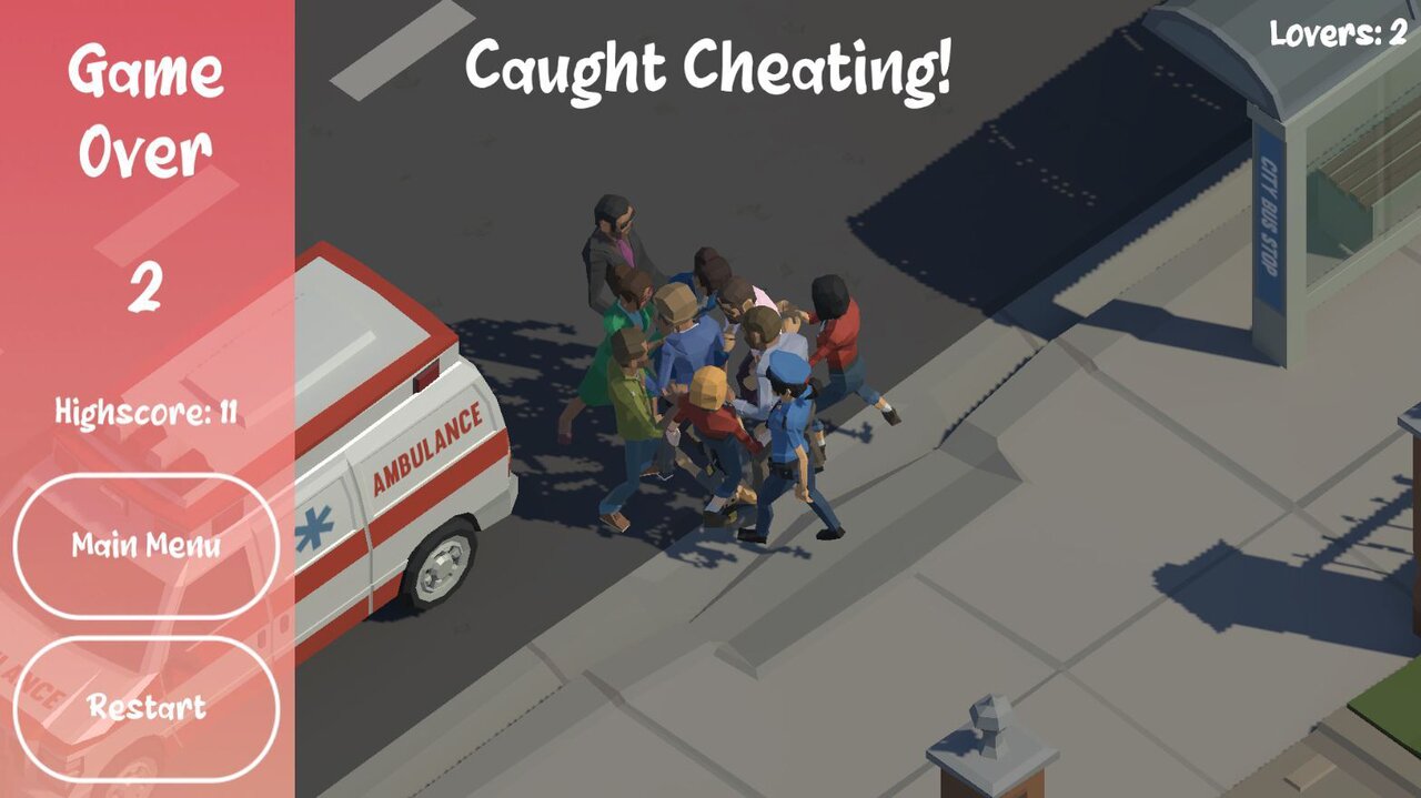 Life is cheating. Family Cheaters game.