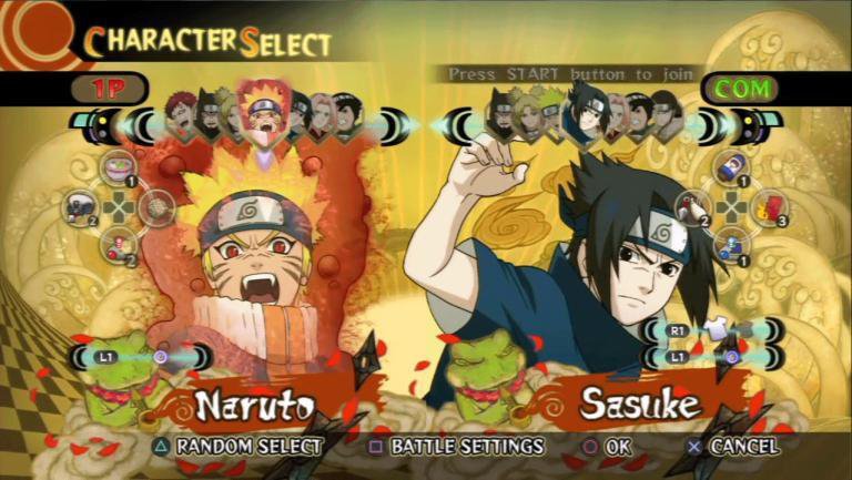 NARUTO SHIPPUDEN ULTIMATE NINJA BLAZING MUGEN 