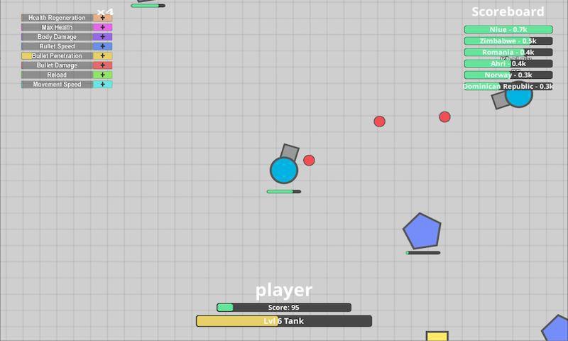 DIEP.IO Game play - Let's Play Diep.io! 