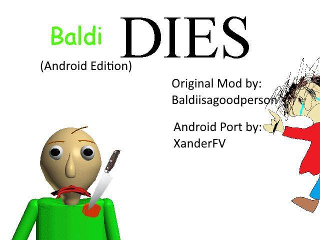 Baldi gotta sweep android mod menu - release date, videos