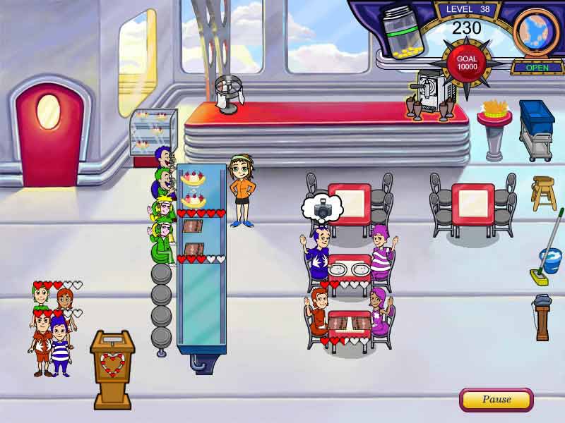 Diner Dash: Flo on the Go - release date, videos, screenshots