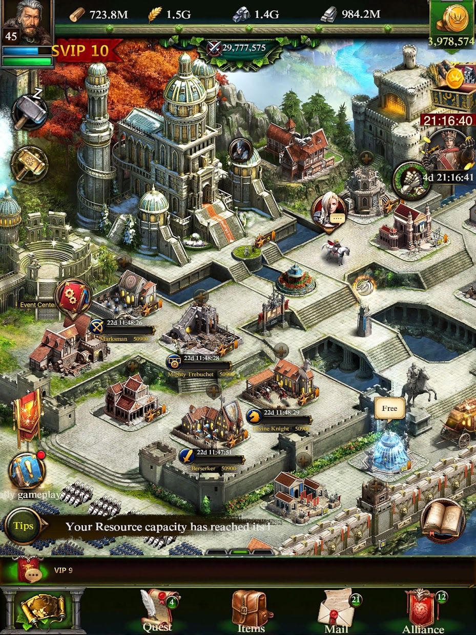 Castelo P6 Clash Of Kings  Jogo de Computador Clash Of Kings