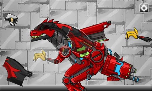 Download T-Rex Red- Combine Dino Robot (MOD) APK for Android